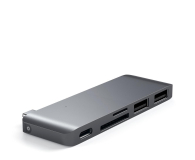 Satechi Passthrough Hub (USB-C, 2x USB-A, micro/SD) (space gray) - 1209997 - zdjęcie 2
